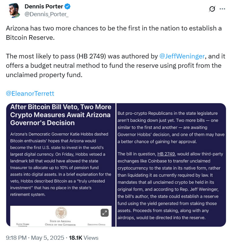Florida stratejik Bitcoin rezerv yasalarını masadan kaldırıyor 2 1746558777 130 Florida stratejik Bitcoin rezerv yasalarini masadan kaldiriyor