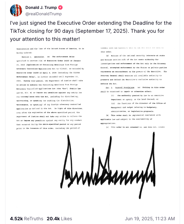 1750525777 294 TikTok Trump memecoin satin aldigi iddialarini yalanladi