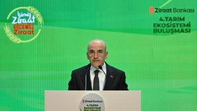 Bakan Simsek Ziraat Bankasi 4 Tarim Ekosistemi Bulusmasinda konustu EKONOMI