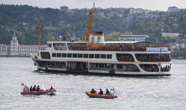 37 Bogazici Kitalararasi Yuzme Yarisi basladi SPOR