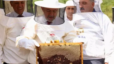Bakan Yumakli AB tescilli Bingol balinin ilk sagimini yapti.webp