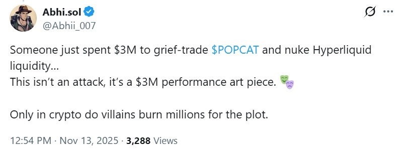 Hyperliquid'de milyonlar yandı, saldırgan "hikaye uğruna" piyasayı çökertti 2 Hyperliquidde milyonlar yandi saldirgan hikaye ugruna piyasayi cokertti