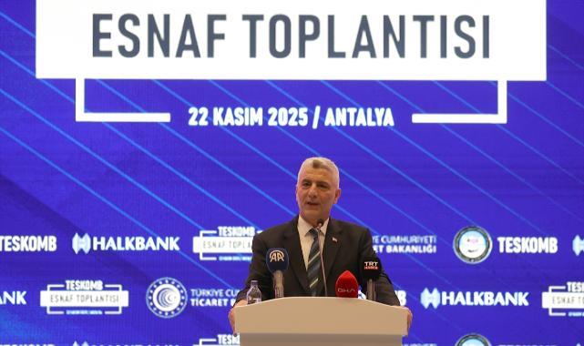 Ticaret Bakani Bolat Antalyadaki TESKOMB Baskanlar Bulusmasinda konustu EKONOMI