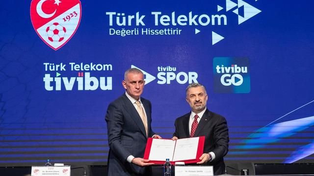 Türk Telekom ve TFF’den yayın anlaşması! 2. ve 3. lig maçları Tivibu’da yayınlanacak